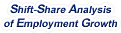 Shift-Share Analysis of United States Employment Growth and Shift Share Analysis Tools for United States